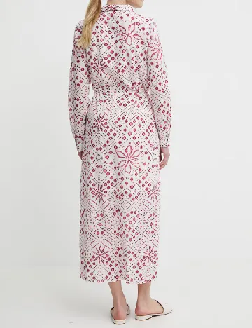 Rochie medie Pepe Jeans, alb