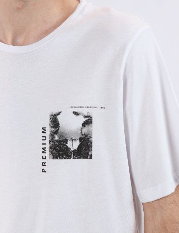 Tricou Jack&Jones, alb