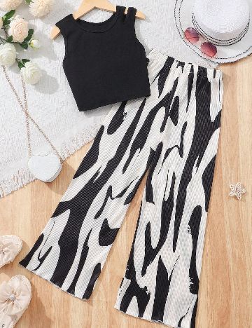 Compleu Shein Kids, negru