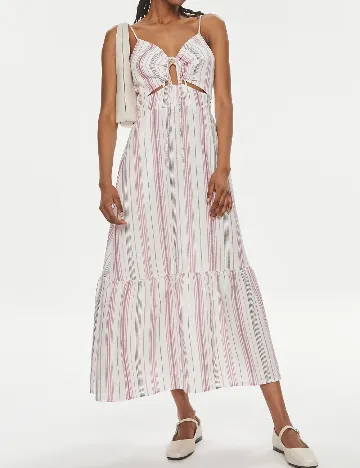 Rochie medie Pepe Jeans, mix culori
