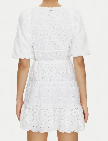 Rochie scurta Pepe Jeans, alb