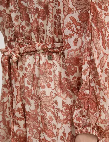 Rochie medie Pepe Jeans, maro