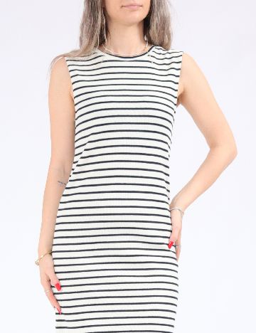 Rochie lunga Jacqueline de Yong, ecru