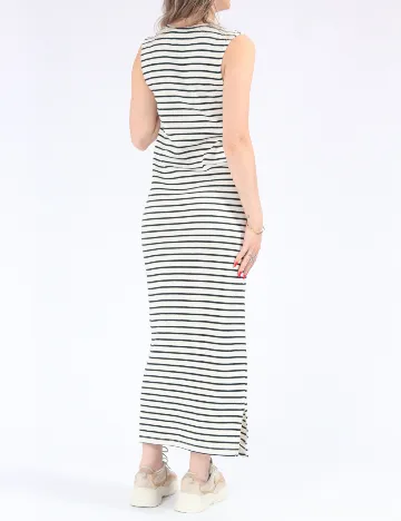 Rochie lunga Jacqueline de Yong, ecru
