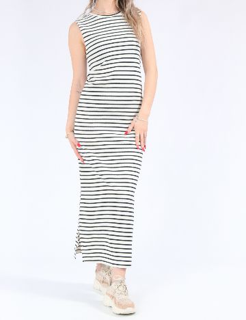 Rochie lunga Jacqueline de Yong, ecru