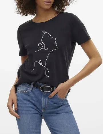 Tricou Vero Moda, negru