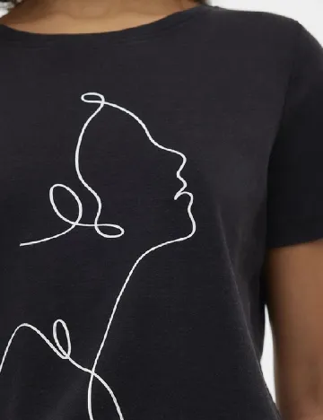 Tricou Vero Moda, negru