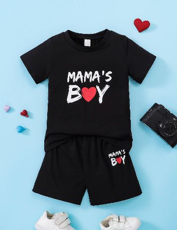 Compleu Shein Kids, negru