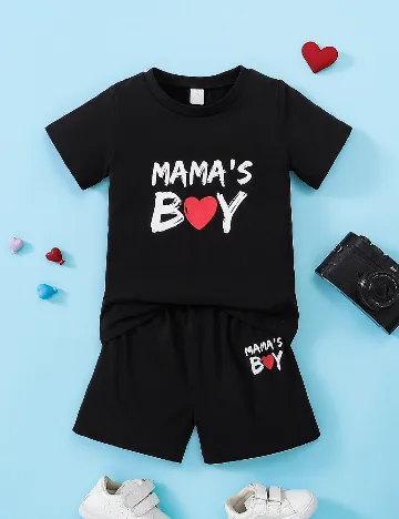 Compleu Shein Kids, negru