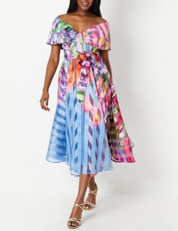 Rochie medie Coast, mix culori