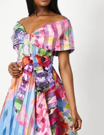 Rochie medie Coast, mix culori