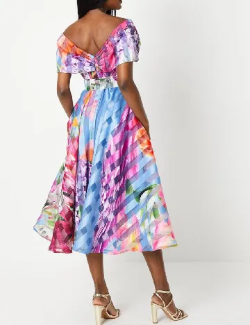 Rochie medie Coast, mix culori