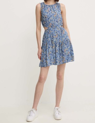Rochie scurta Pepe Jeans, albastru