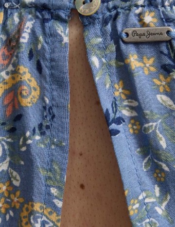 Rochie scurta Pepe Jeans, albastru