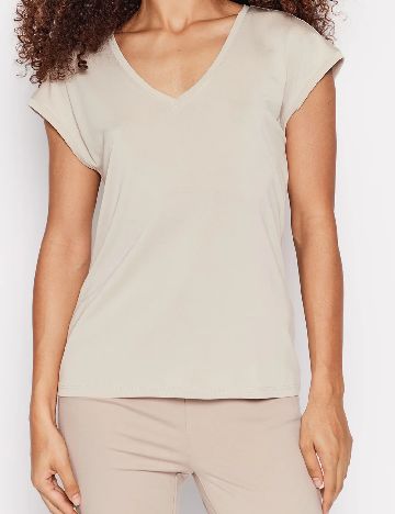 Tricou Vero Moda, bej