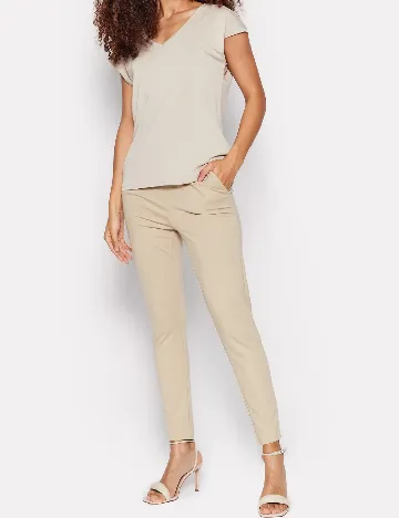 Tricou Vero Moda, bej
