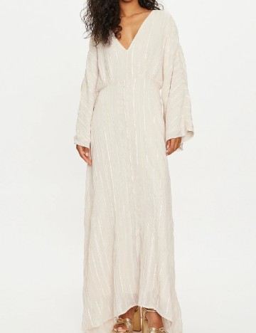 Rochie lunga Vero Moda, crem