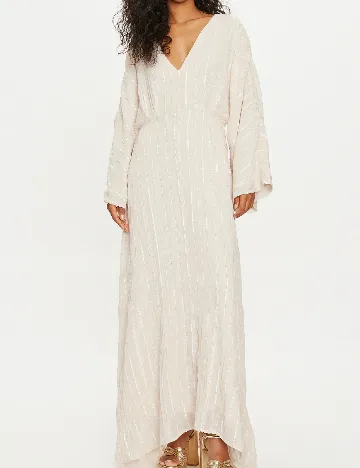Rochie lunga Vero Moda, crem