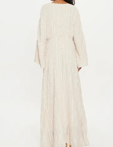 Rochie lunga Vero Moda, crem