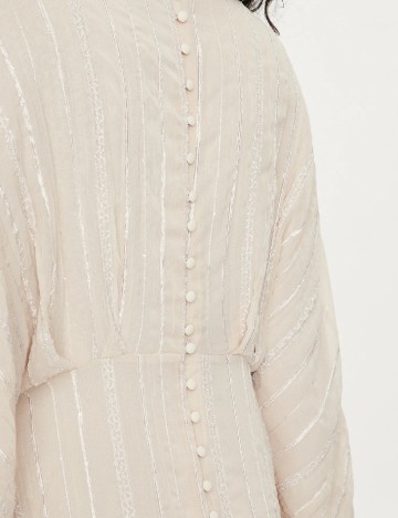 Rochie lunga Vero Moda, crem