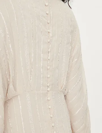Rochie lunga Vero Moda, crem