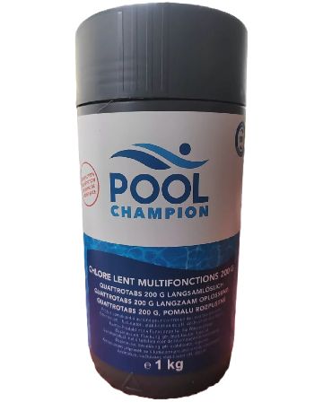 Tablete de clor Pool Champion, alb