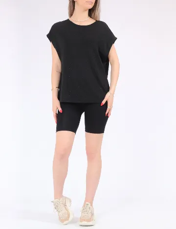 Tricou Only, negru