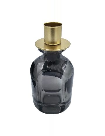 Suport lumanare Home Accents, negru