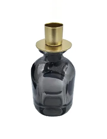 Suport lumanare Home Accents, negru