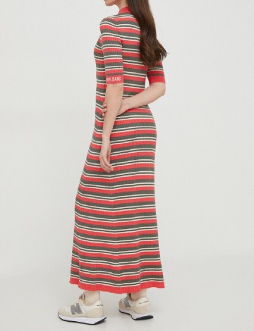 Rochie lunga Pepe Jeans, mix culori
