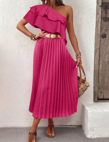 Rochie medie SHEIN, roz