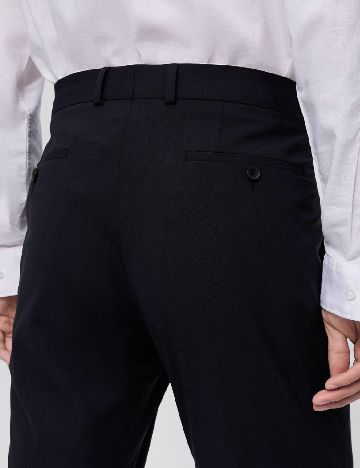 Pantaloni s.Oliver, bleumarin inchis