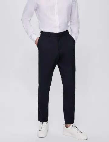 Pantaloni s.Oliver, bleumarin inchis