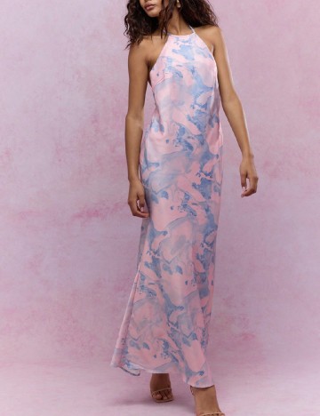 Rochie lunga Missguided, roz