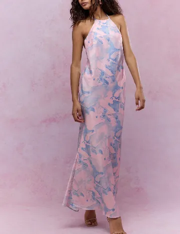 Rochie lunga Missguided, roz