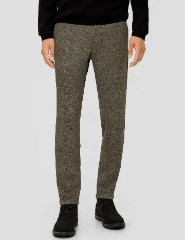 Pantaloni s.Oliver, maro
