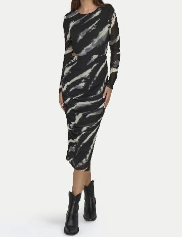 Rochie medie Only, negru