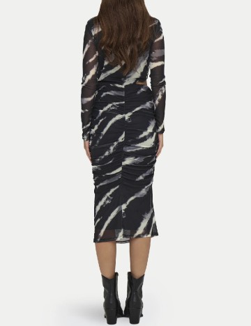 Rochie medie Only, negru