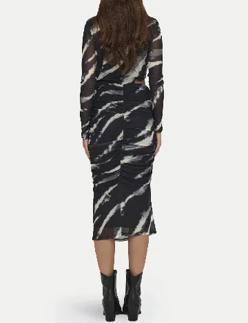 Rochie medie Only, negru