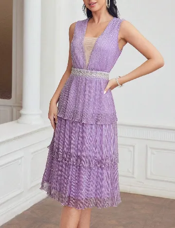 Rochie medie MOTF, mov