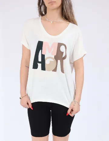 Tricou Only, ecru