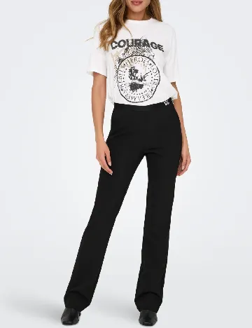 Tricou Only, alb