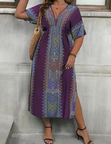 Rochie medie SHEIN CURVE, mov