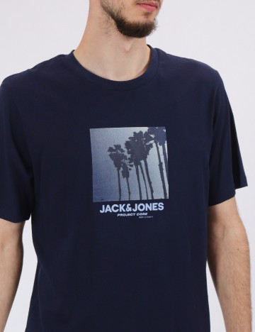 Tricou Jack&Jones, bleumarin