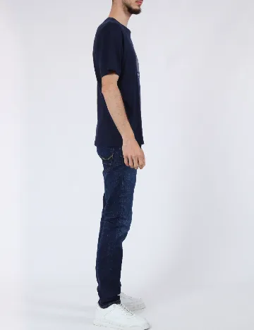 Tricou Jack&Jones, bleumarin Albastru