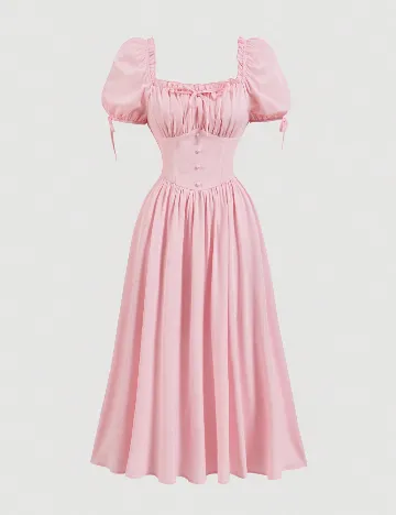 Rochie medie SHEIN, roz