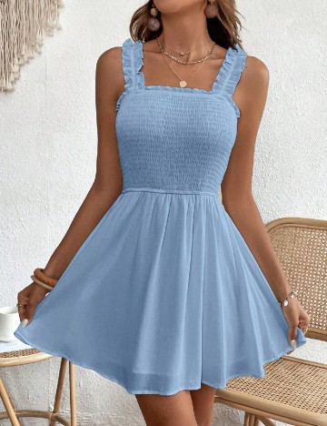 Rochie scurta SHEIN, albastru