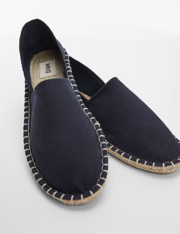 Espadrile Mango, bleumarin