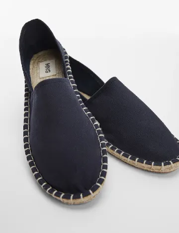 Espadrile Mango, bleumarin