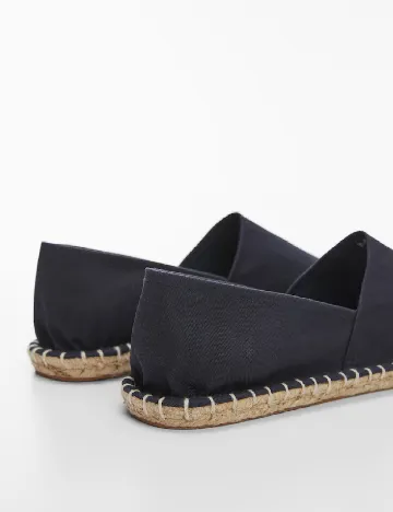 Espadrile Mango, bleumarin
